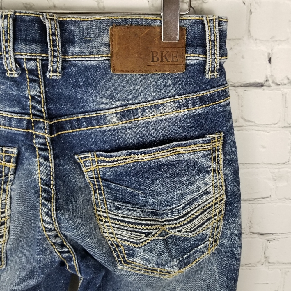 BKE DENIM | Jake straight leg stone wash jeans